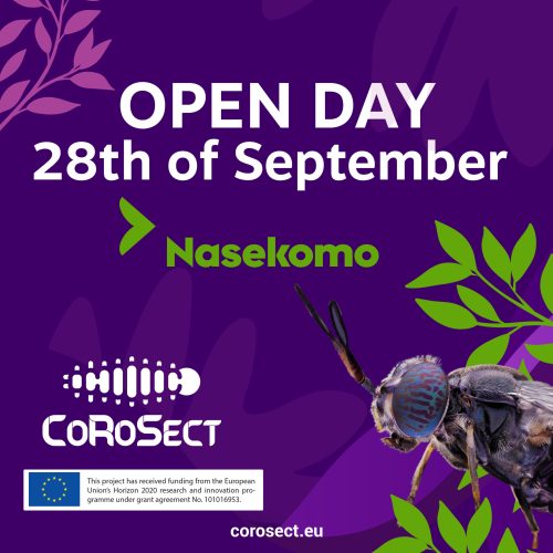 Nasekomo Open Day announcement